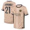 Camiseta de fútbol Paris Saint-Germain Lucas Hernandez 21 Cuarta Equipación Jordan 23-24 - Hombre